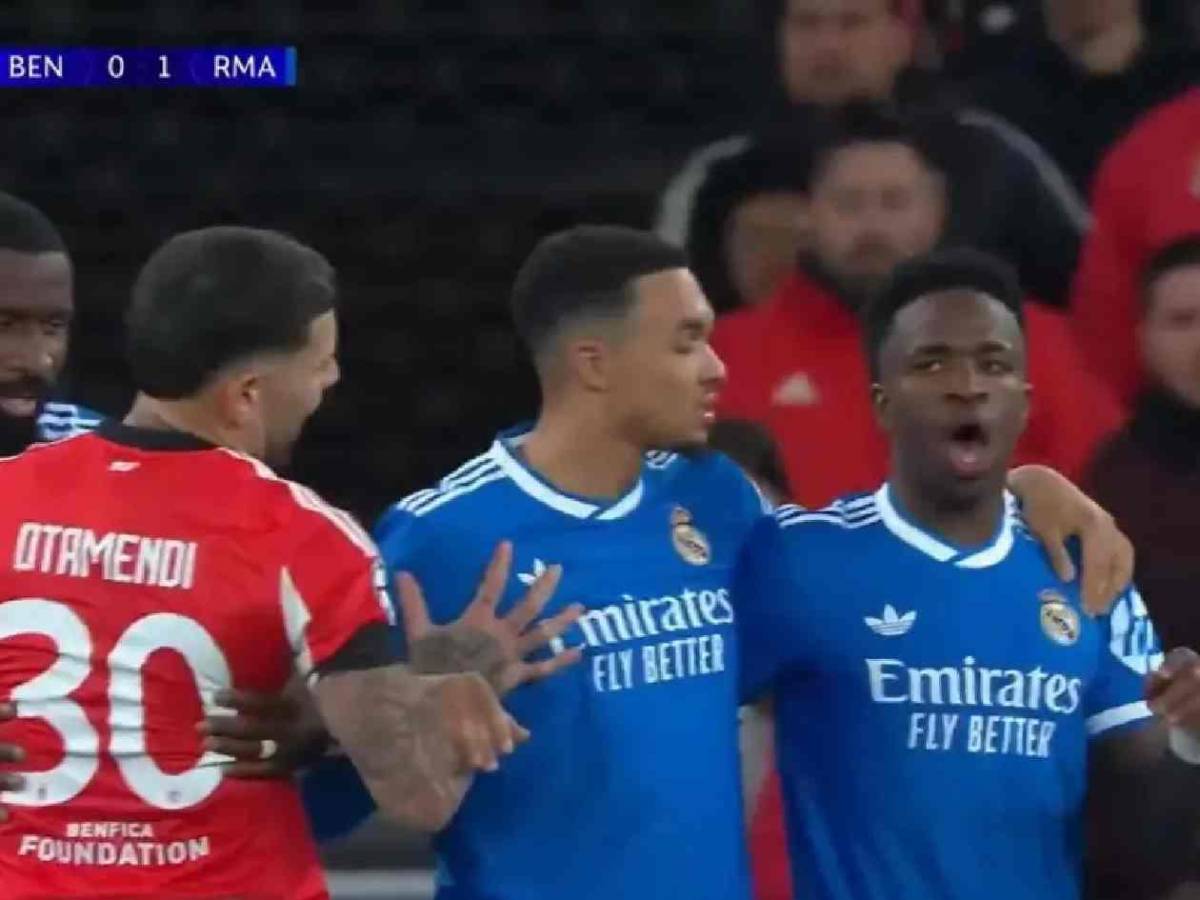 Revelan los fuertes insultos que Vinicius dijo a Prestianni antes del escándalo