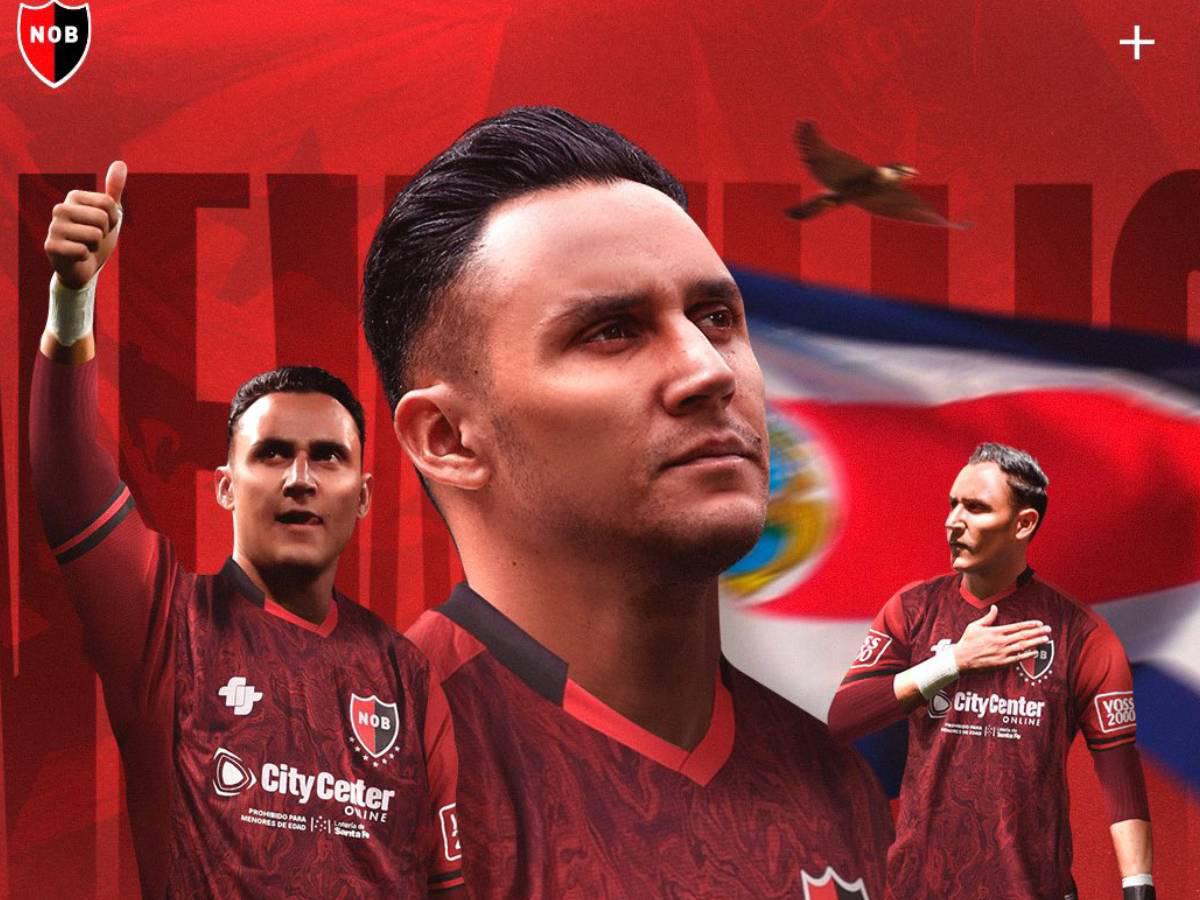 Newell’s hace oficial fichaje de Keylor Navas con tremendo mensaje