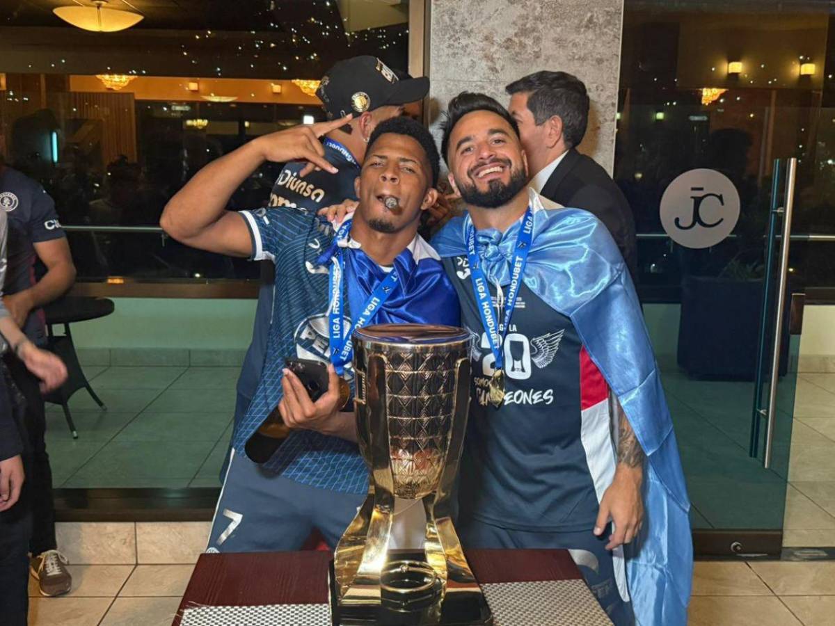 La celebración íntima del Motagua: parejas de futbolistas sorprendieron