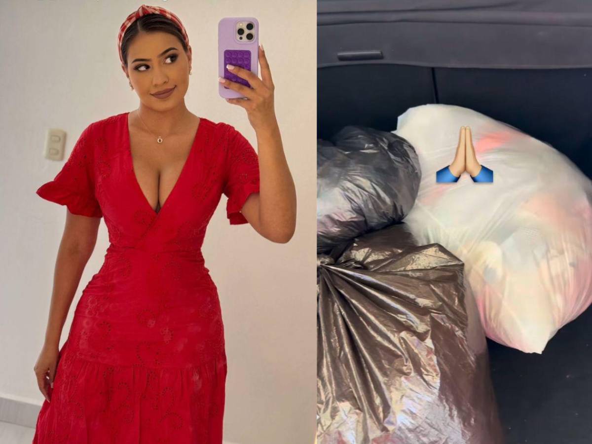 Alejandra Rubio dona su ropa a iglesia donde se congrega: Ropa de mucha bendición