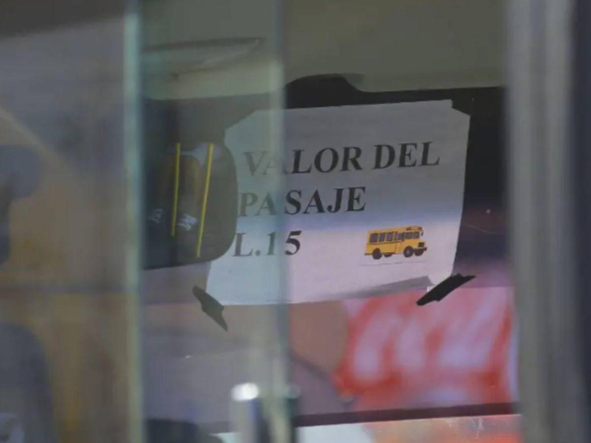 De 13 a 15 lempiras: transportistas suben el pasaje sin autorización oficial en SPS