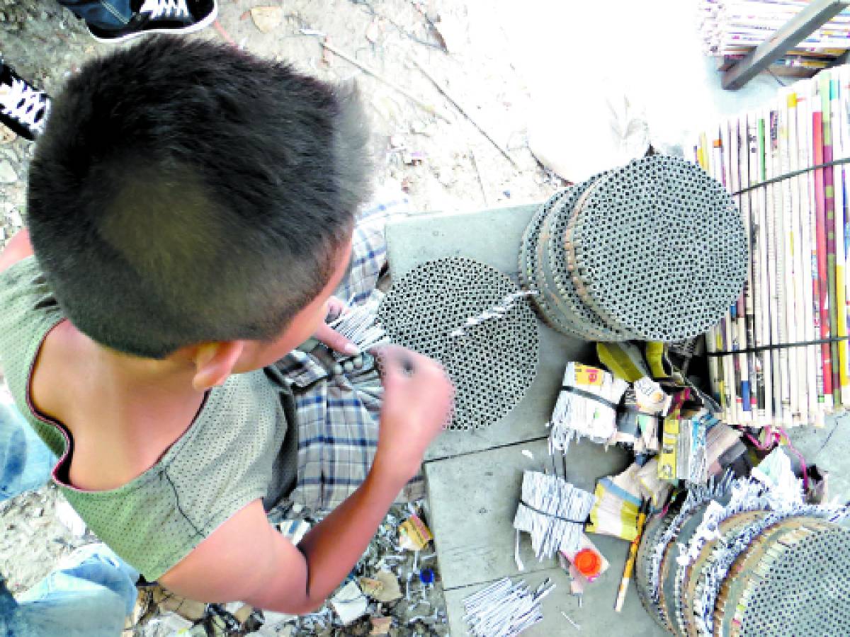 El peso del trabajo infantil en Honduras