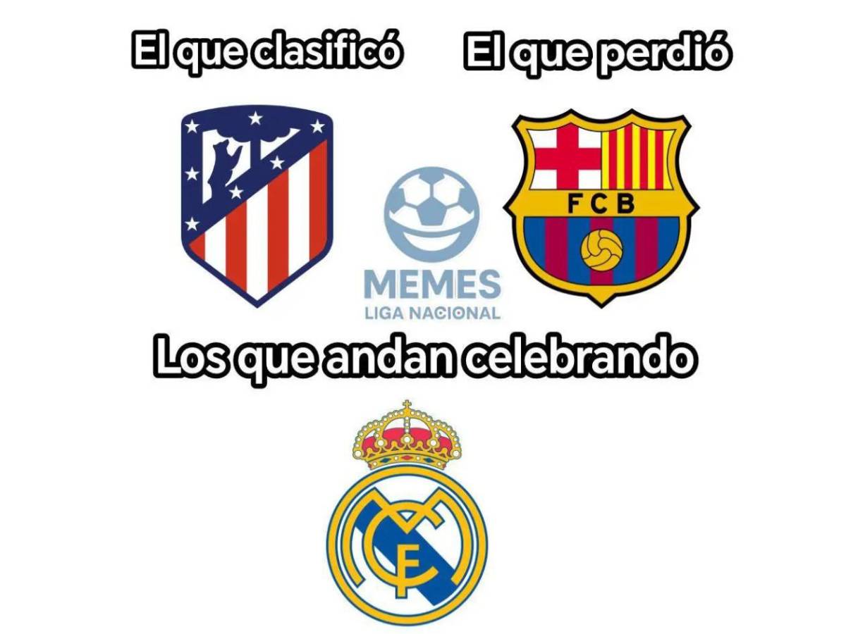 Barcelona recibe ácidas burlas tras ser eliminado de la Champions League