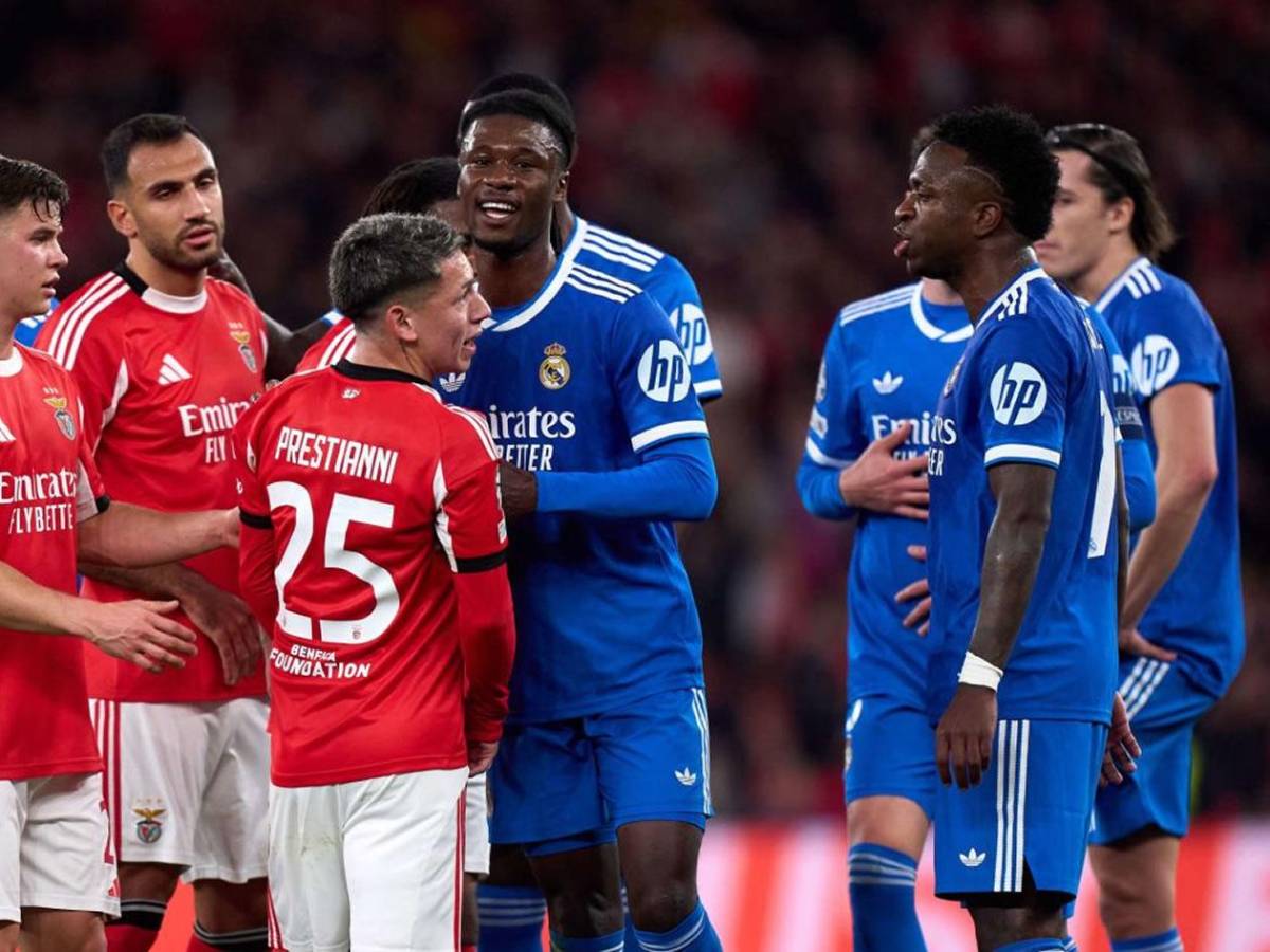 Escándalo: Prestianni habría admitido el insulto racista a Vinicius y Benfica reacciona