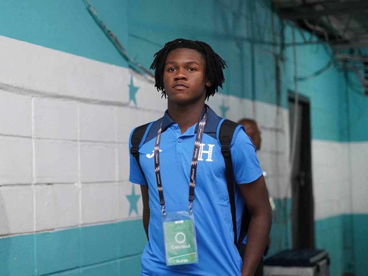 El único hondureño en el 11 ideal del Premundial Sub-17 de la Concacaf