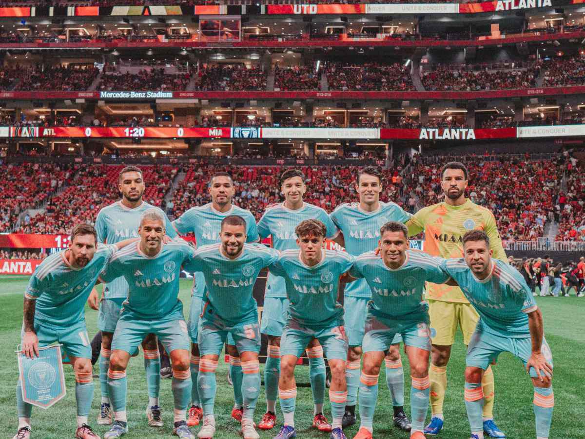El 11 titular del Inter Miami que enfrentó al Atlanta United en el segundo juego de la llave de los playoffs.