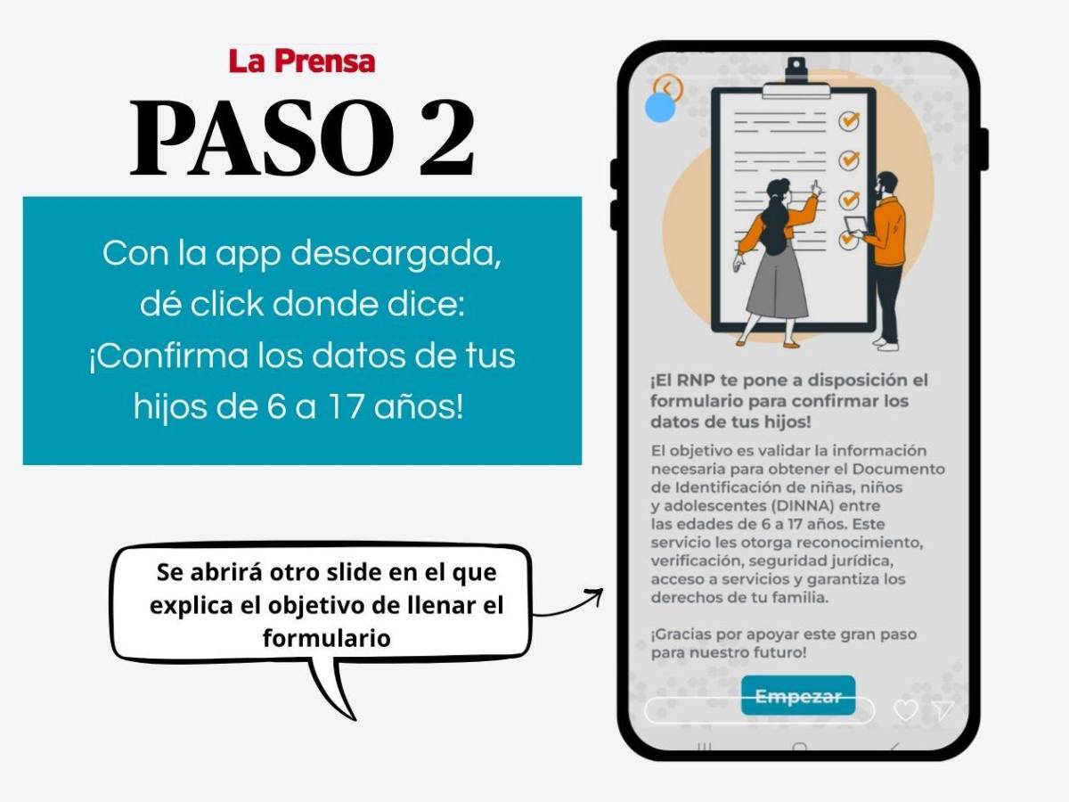 Su hijo tendrá DNI: Así puede validar sus datos antes del enrolamiento biométrico