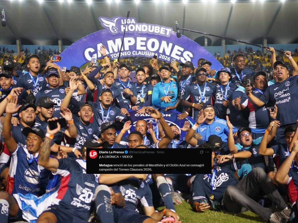 Prensa elogia a Motagua tras conquistar la Copa 20: “El fútbol fue justo”