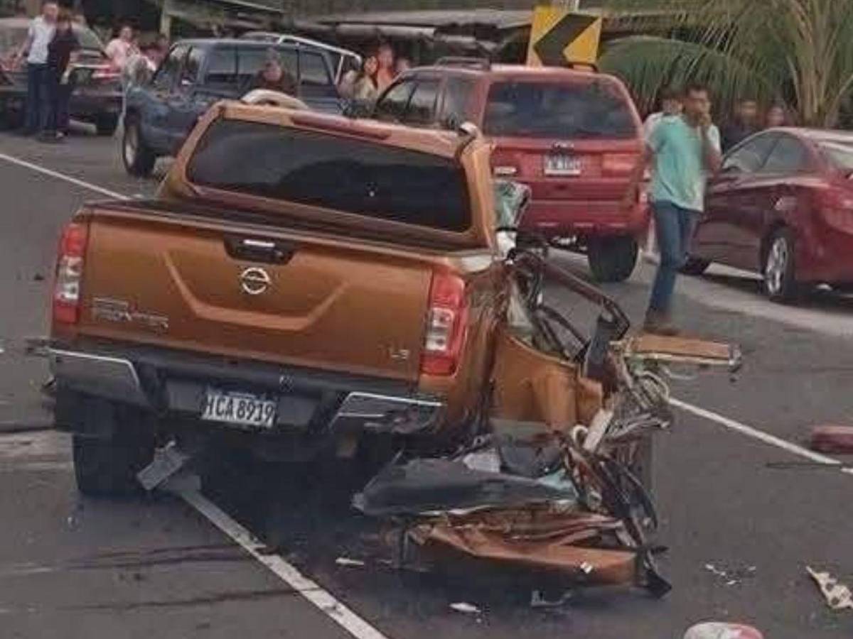 Así fue el brutal accidente que cobró la vida de Mía Godoy en Amarateca