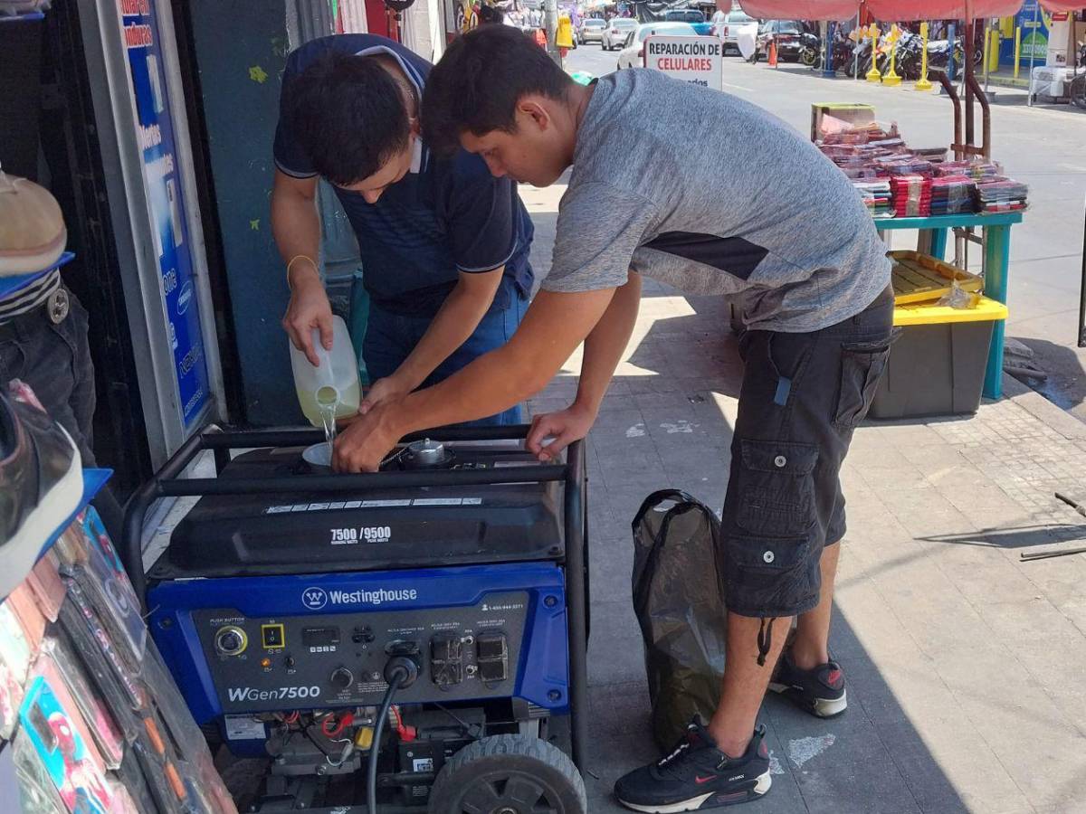 Anuncian cortes de energía en más de 20 residenciales y aldeas de San Pedro Sula