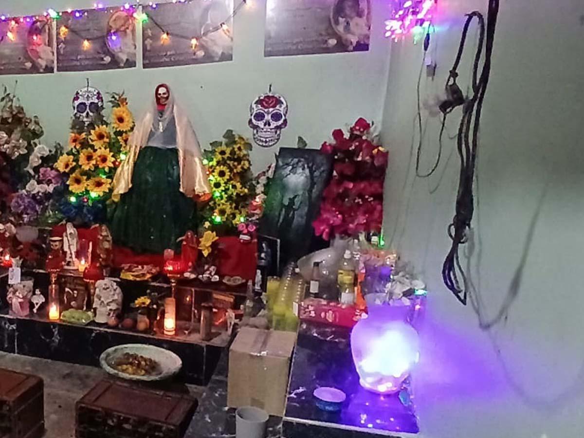 Capturan a Los Kiwis en Yoro; hallan droga, armas y altar con imágenes de la Santa Muerte