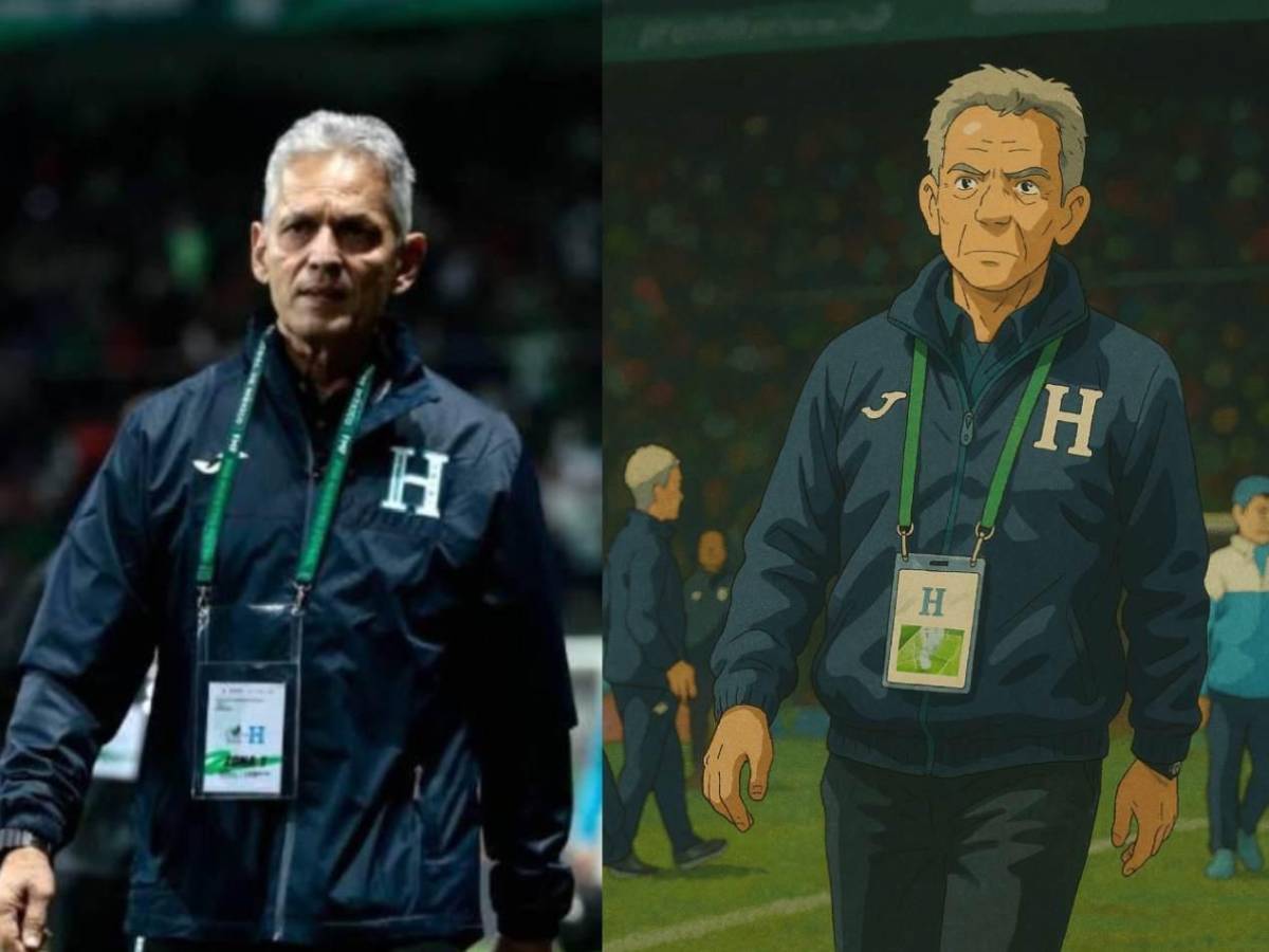 Al estilo Ghibli: la IA transforma a los futbolistas hondureños y así lucen