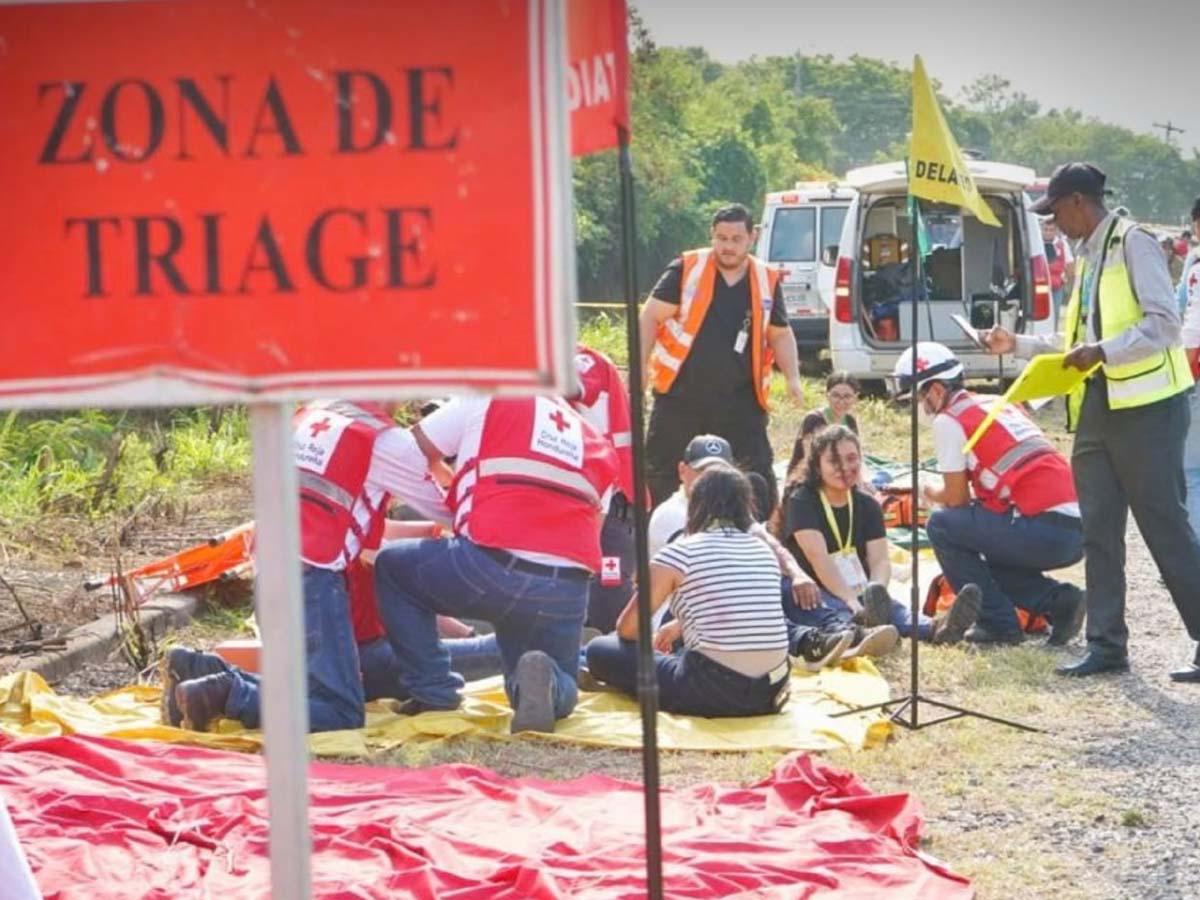 ¡Fue un simulacro a escala real! Accidente aéreo en el aeropuerto de San Pedro Sula