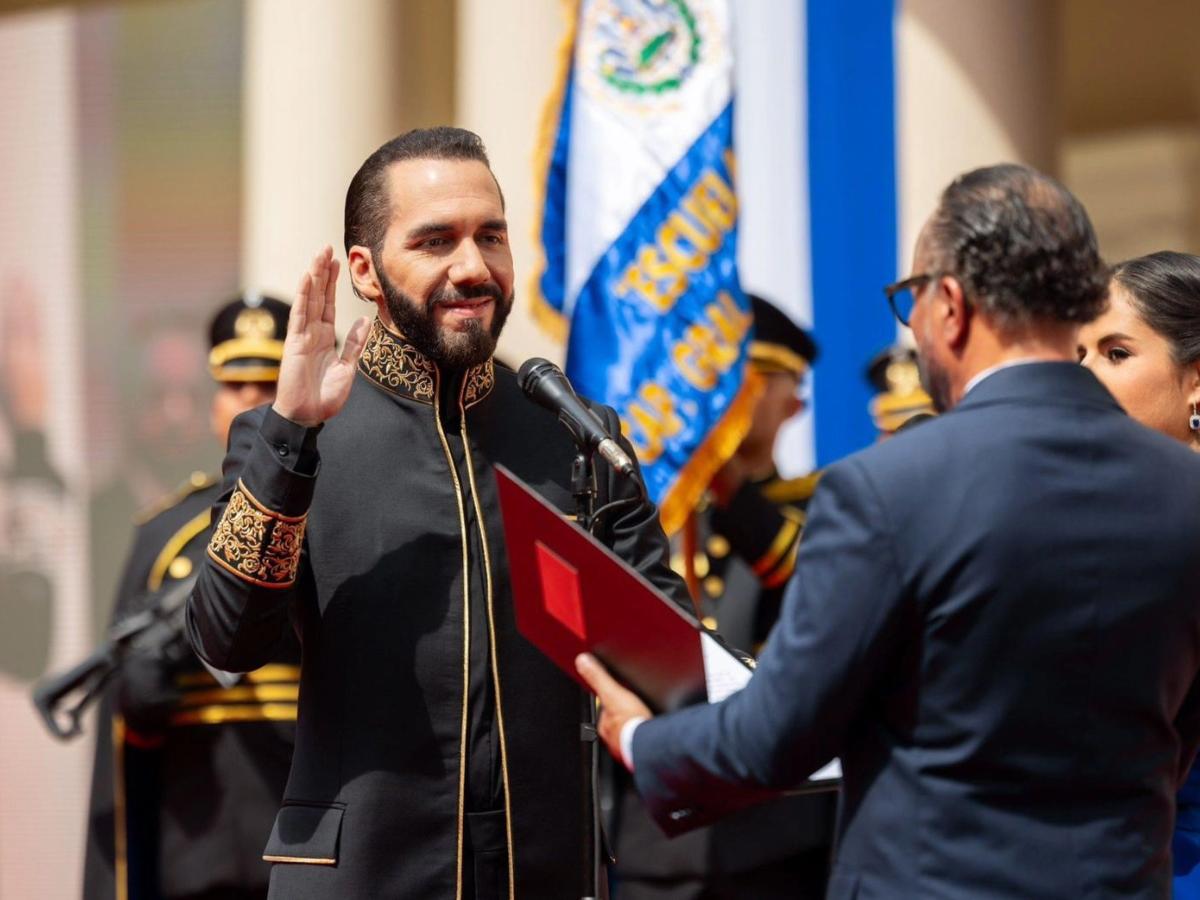 Bukele es investido para su segundo mandato en El Salvador