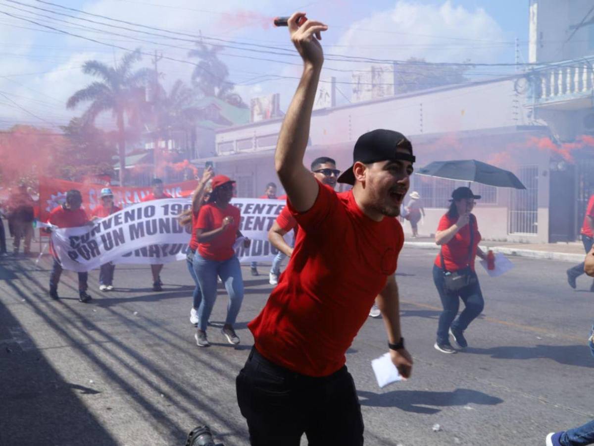 La Ceiba marcha en paz: la voz de los trabajadores que sostienen la ciudad