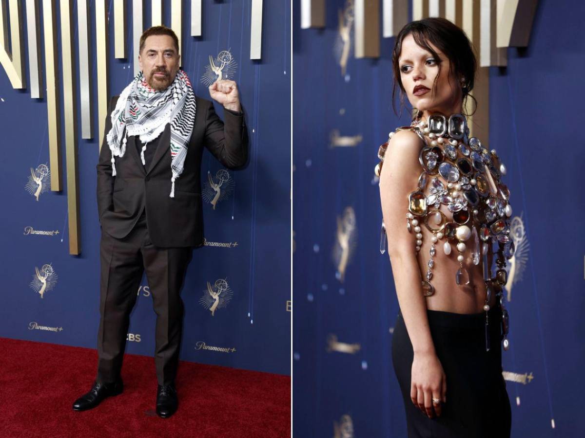 Moda y política brillan en la alfombra roja de los Emmy 2025