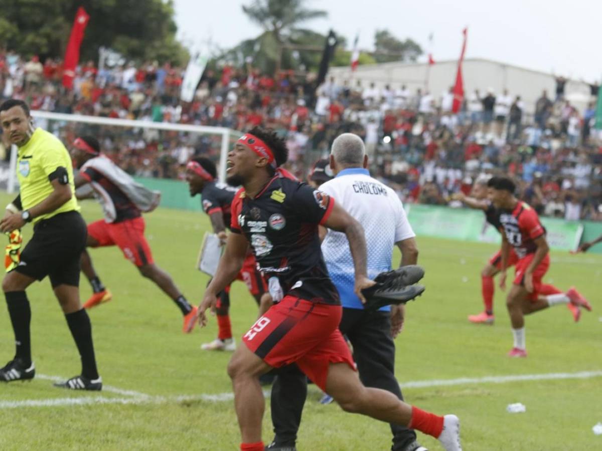 Choloma celebra ascenso a Liga Nacional, Independiente llora y agresión a recogepelotas