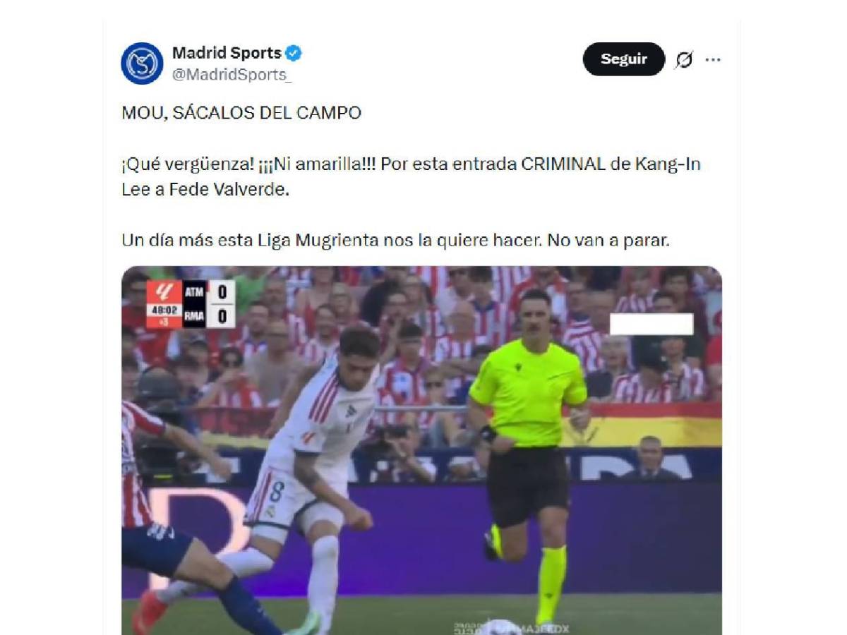 Explotan en Real Madrid, culpan al árbitro y dan golpe a Vinicius:Es una vergüenza