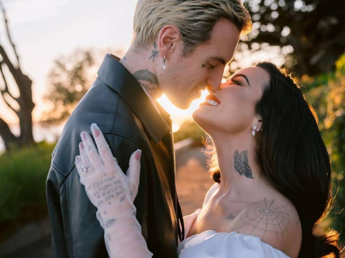 Así fue la romántica boda de Demi Lovato y Jordan Lutes