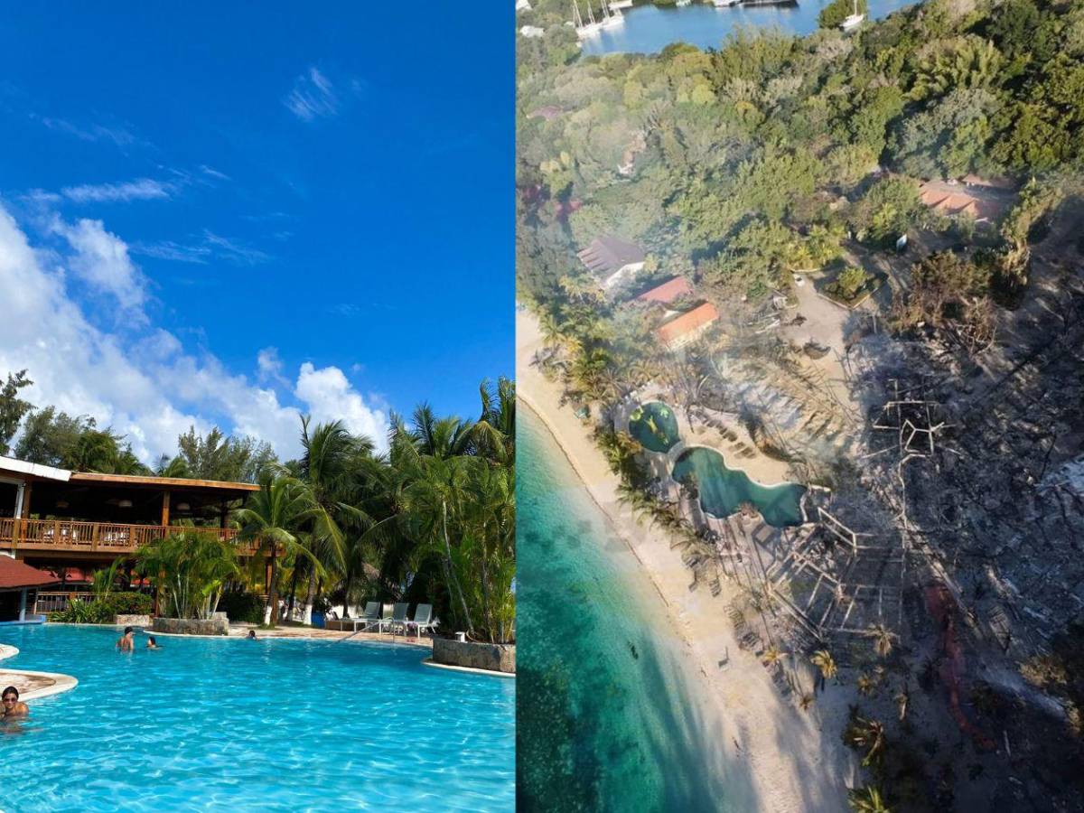 Del paraíso al desastre: El antes y el después del Hotel Fantasy Island de Roatán