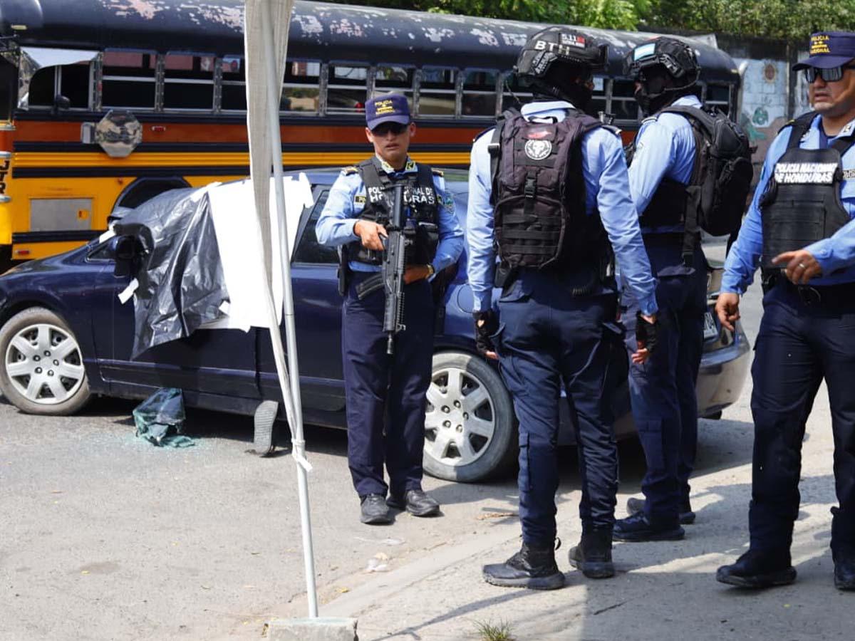 Madre e hijo son las personas acribilladas frente al JTR de San Pedro Sula
