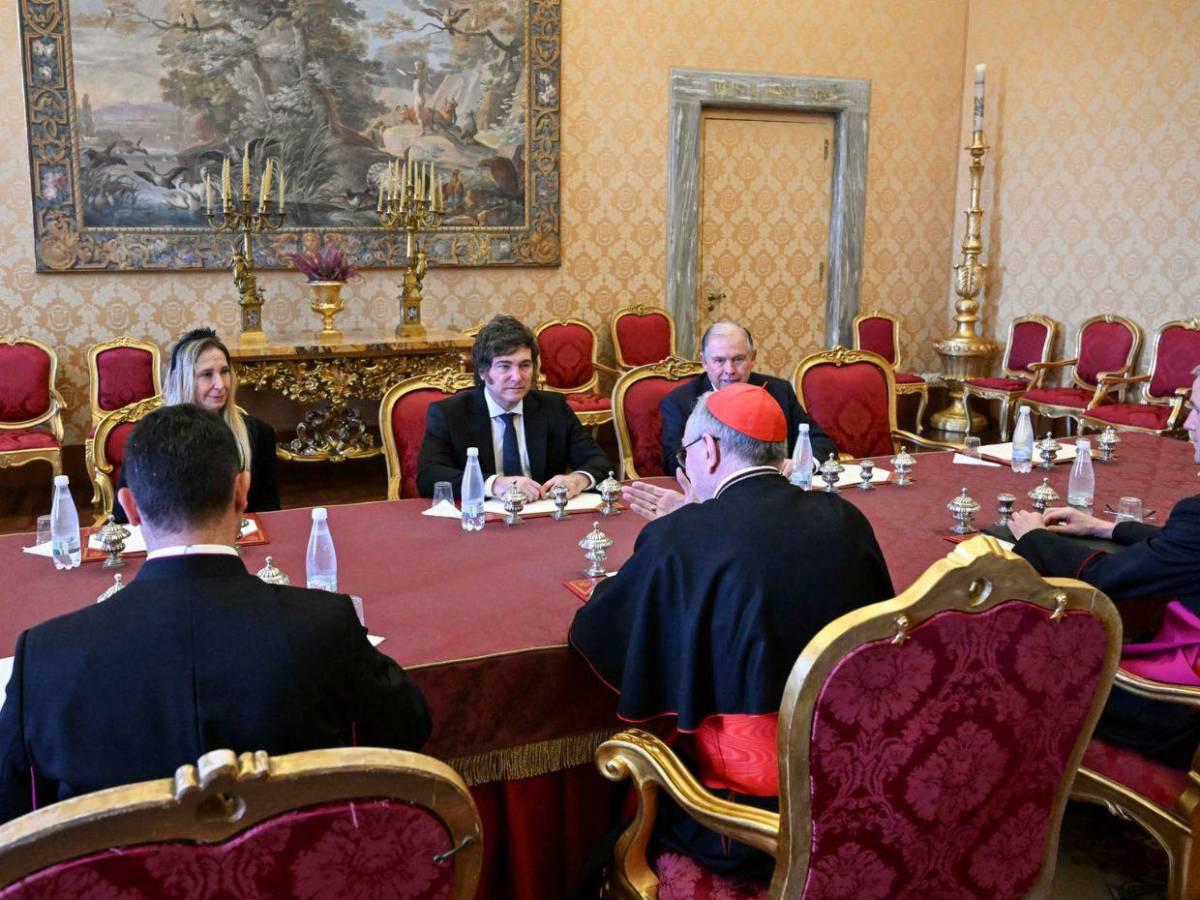 León XIV y Javier Milei tienen su primer encuentro oficial en El Vaticano
