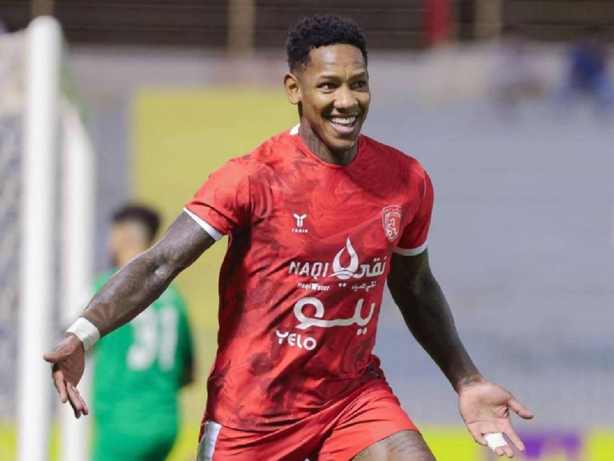 Romell Quioto lleva nueve goles en lo que va de la temporada en Arabia Saudita.