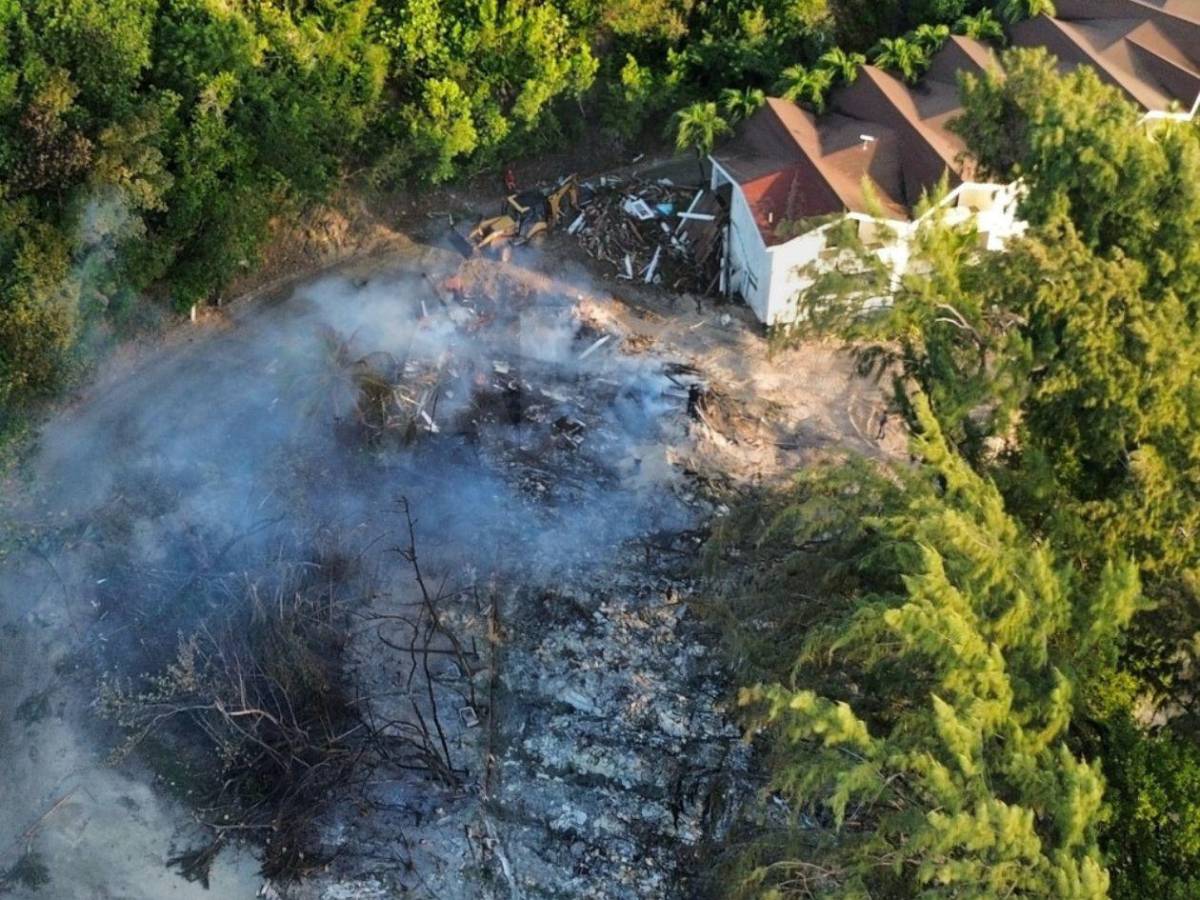 Del paraíso al desastre: El antes y el después del Hotel Fantasy Island de Roatán