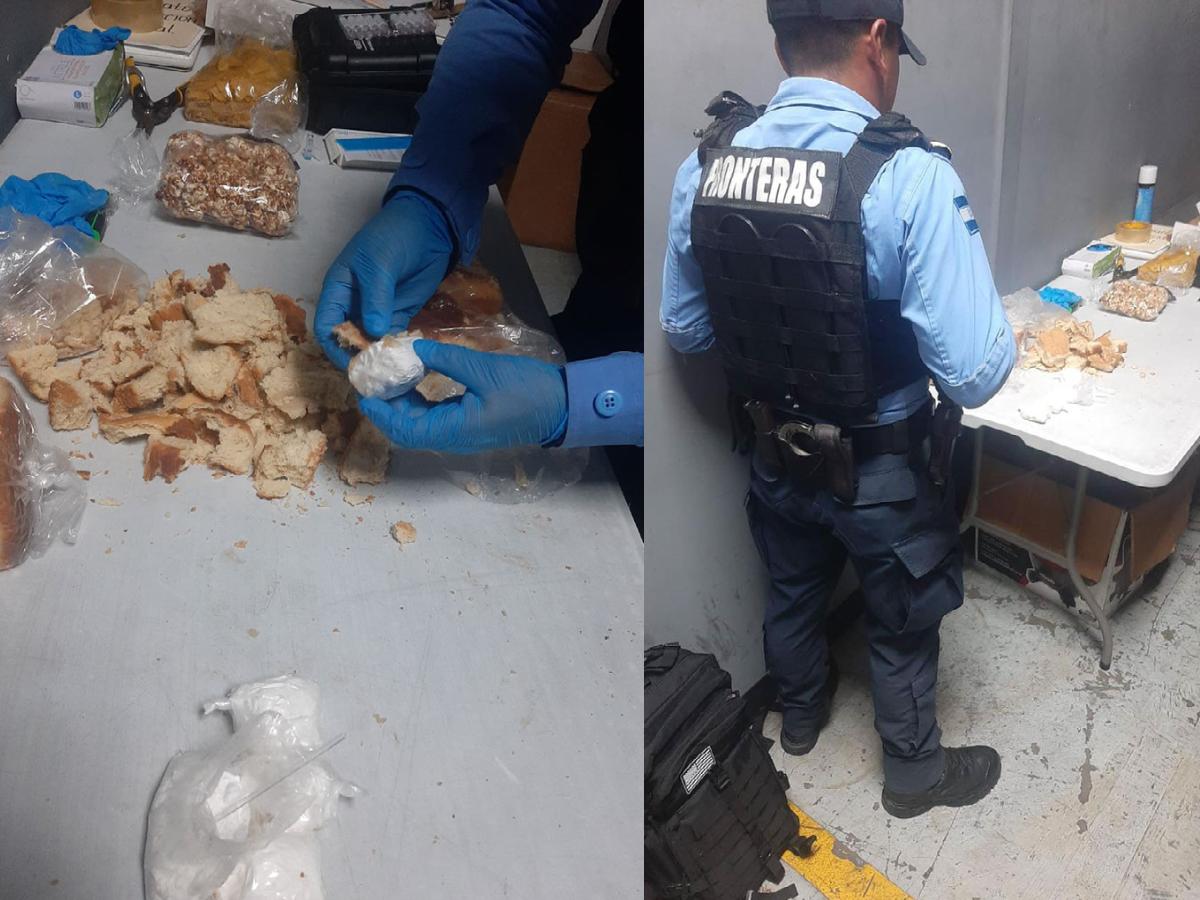 Encuentran cocaína oculto en pan de encomienda que iba hacia EEUU