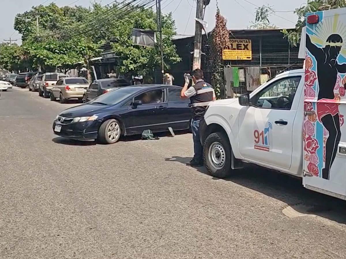 Madre e hijo son las personas acribilladas frente al JTR de San Pedro Sula