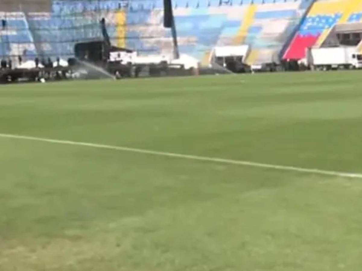 Fotos: Así quedó la grama del Estadio Nacional tras concierto del Grupo Firme