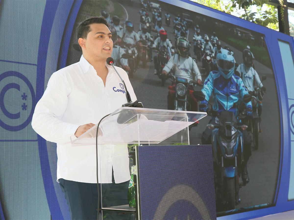 José Carlos Amaya, CEO de Compi Honduras, destacó la innovación tecnológíca de la aplicación.