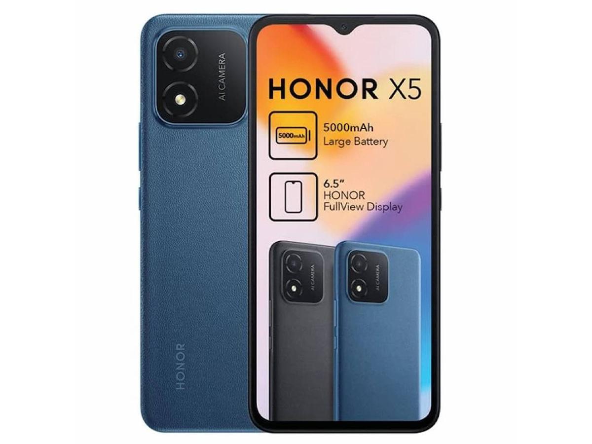 El Honor X5 te permitirá mantenerte siempre conectado gracias a su poderosa batería de alto rendimiento.