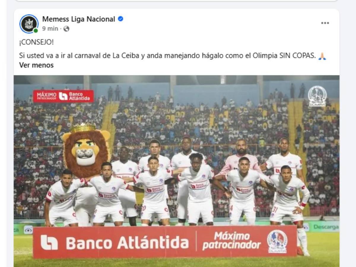 Olimpia eliminado y estallan las redes sociales con ingeniosas burlas