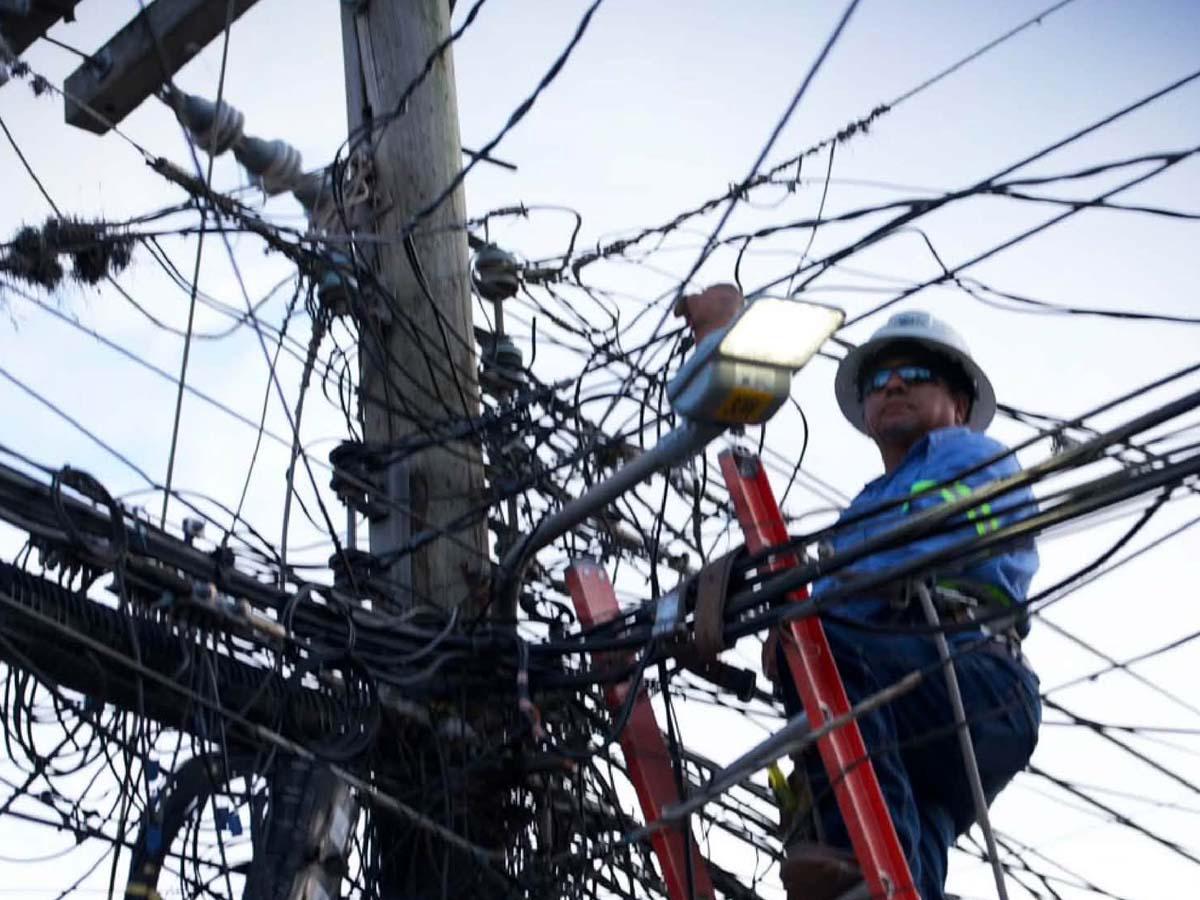 Cortes de energía este jueves 10 de septiembre en Tegucigalpa, Choloma, Tela y Valle