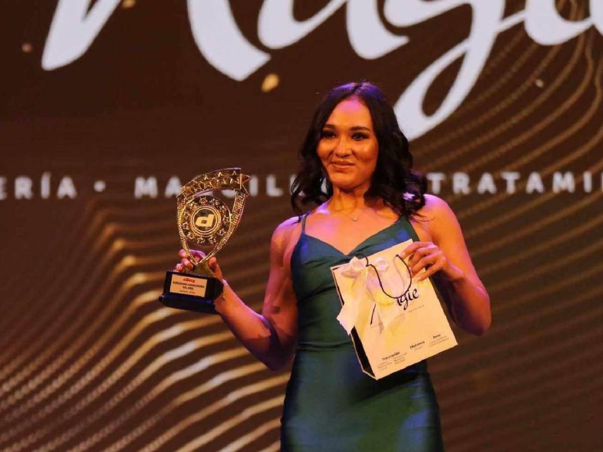 Laura Meza cautivó: las hermosas chicas que engalanaron los Premios DIEZ