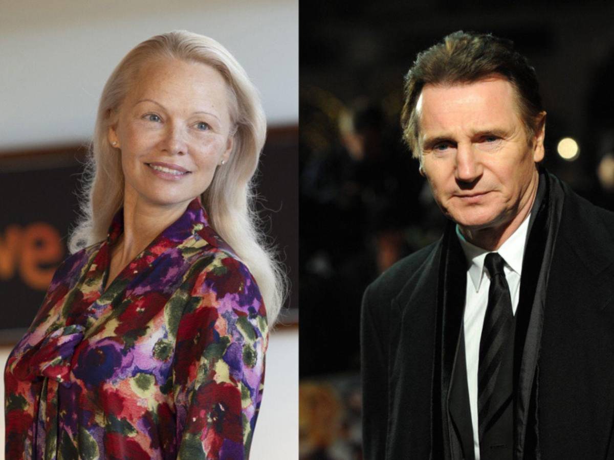 Pamela Anderson revela detalles sobre su romance íntimo y fugaz con Liam Neeson