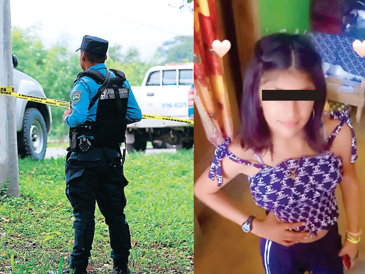 Angie tenía 14 años y su cuerpo fue tirado en San Pedro Sula