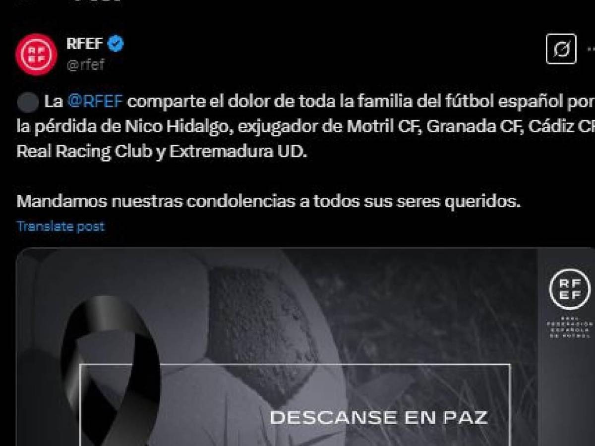 Conmoción: muere reconocido jugador en España tras dura enfermedad