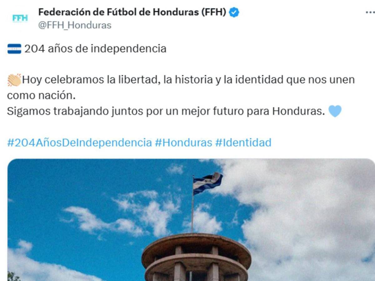 Cuatro equipos de Europa sorprenden a Honduras por su Independencia