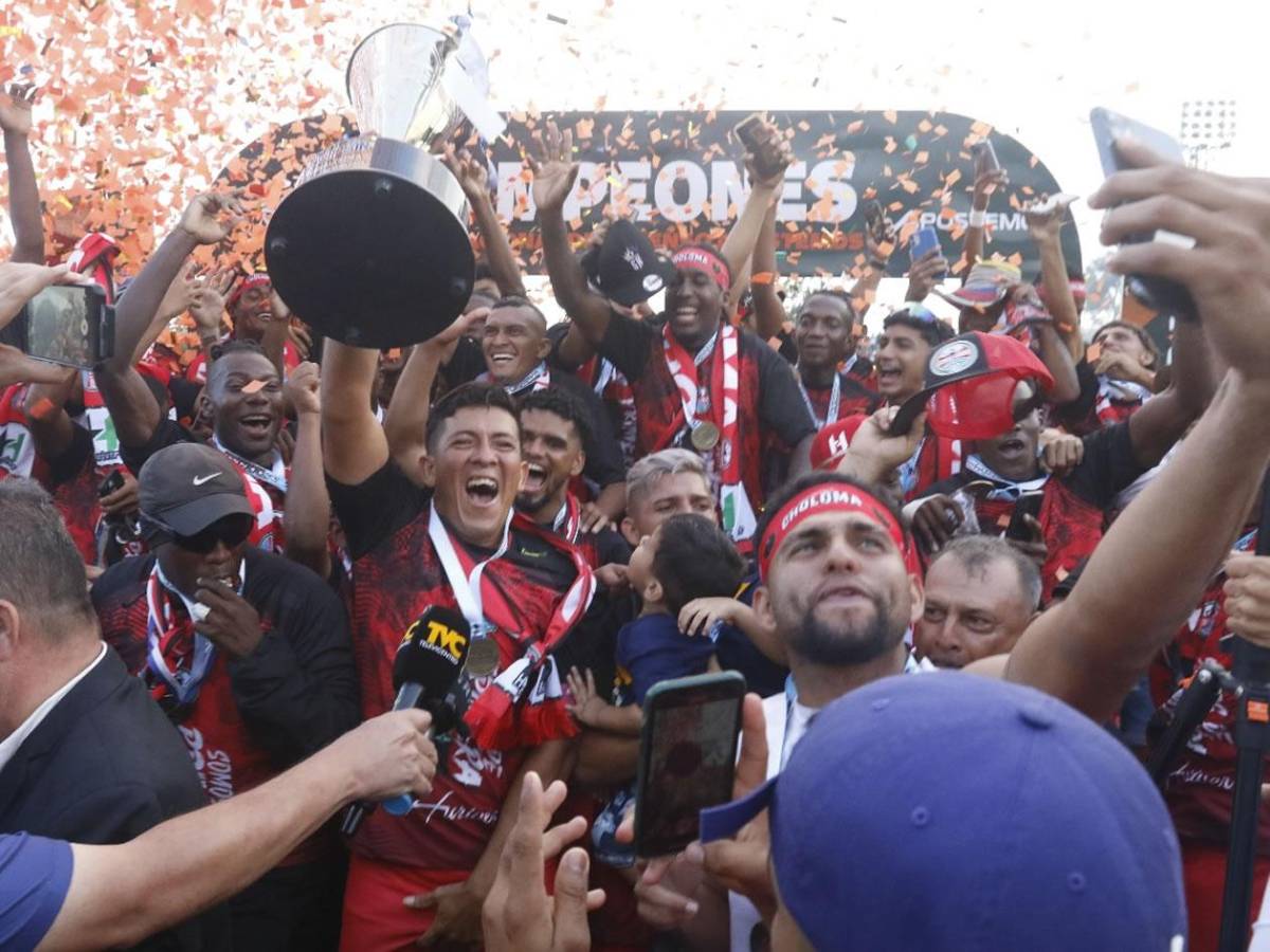 Choloma celebra ascenso a Liga Nacional, Independiente llora y agresión a recogepelotas