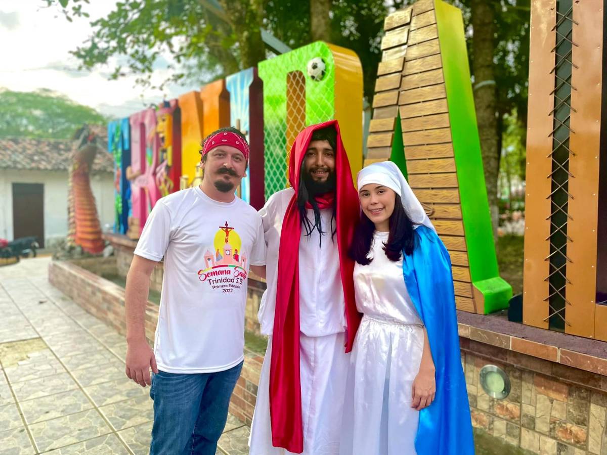 Trinidad es uno de los municipios que vive con más fervor la Semana Santa.