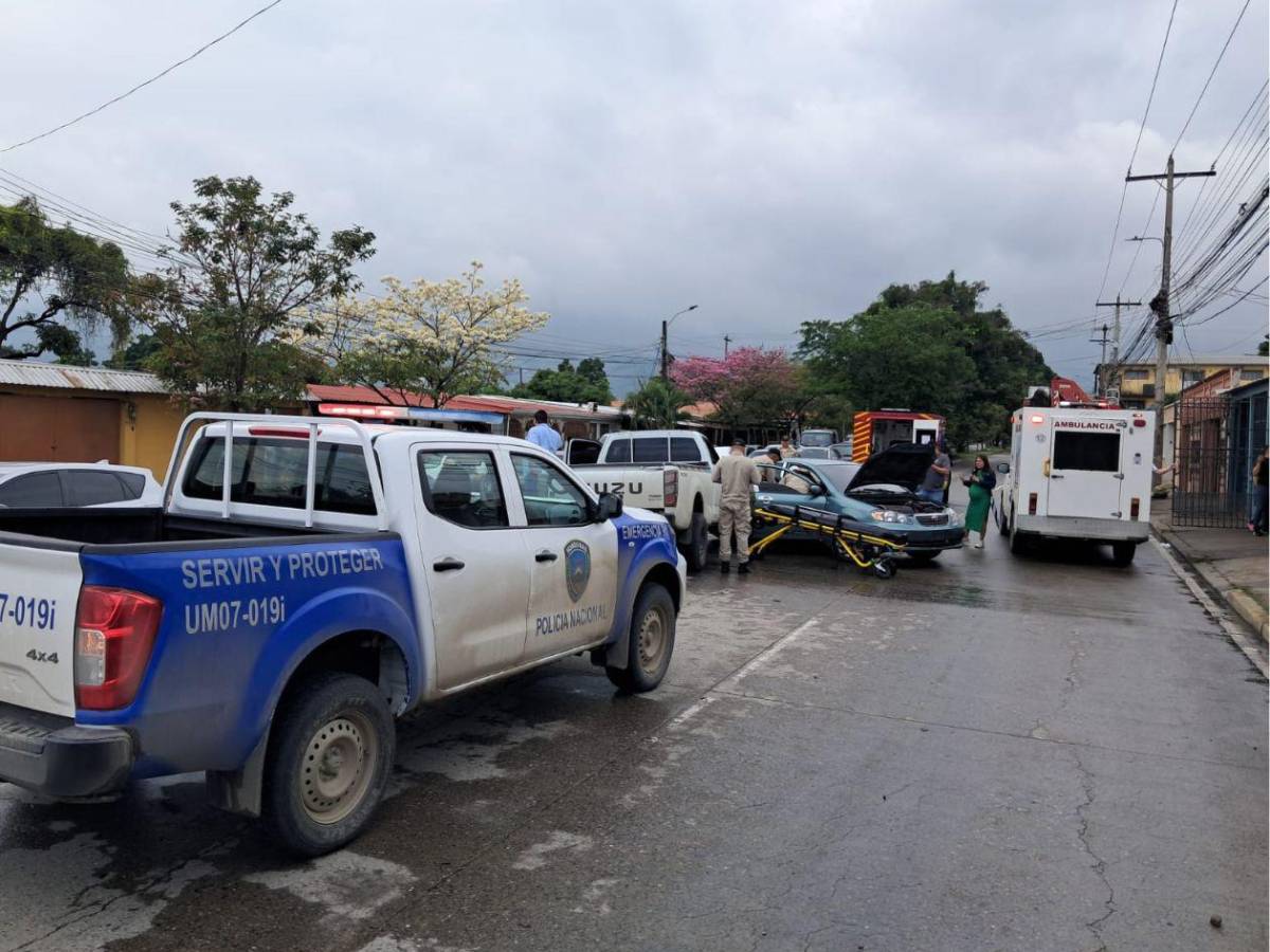 Aparatoso accidente deja cuatro heridos en SPS