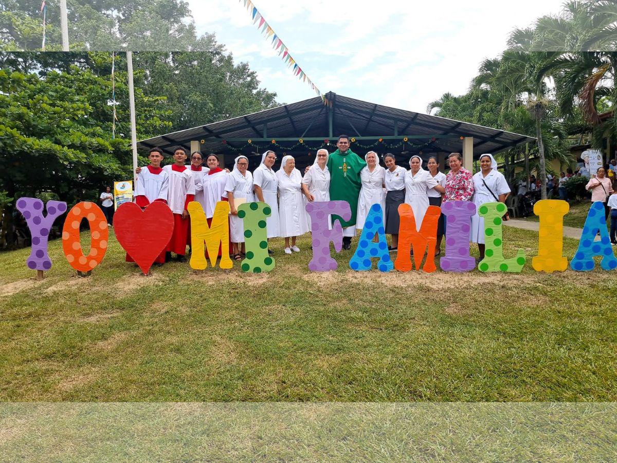 Celebran el Día de la Familia en el centro educativo Virgen de Suyapa