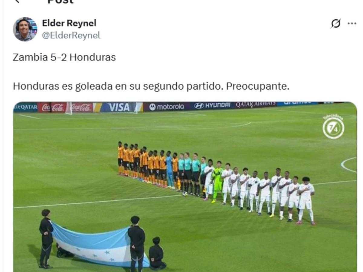 FIFA deja mensaje e indignación en Honduras por el Mundial Sub-17: Solo salvan a uno