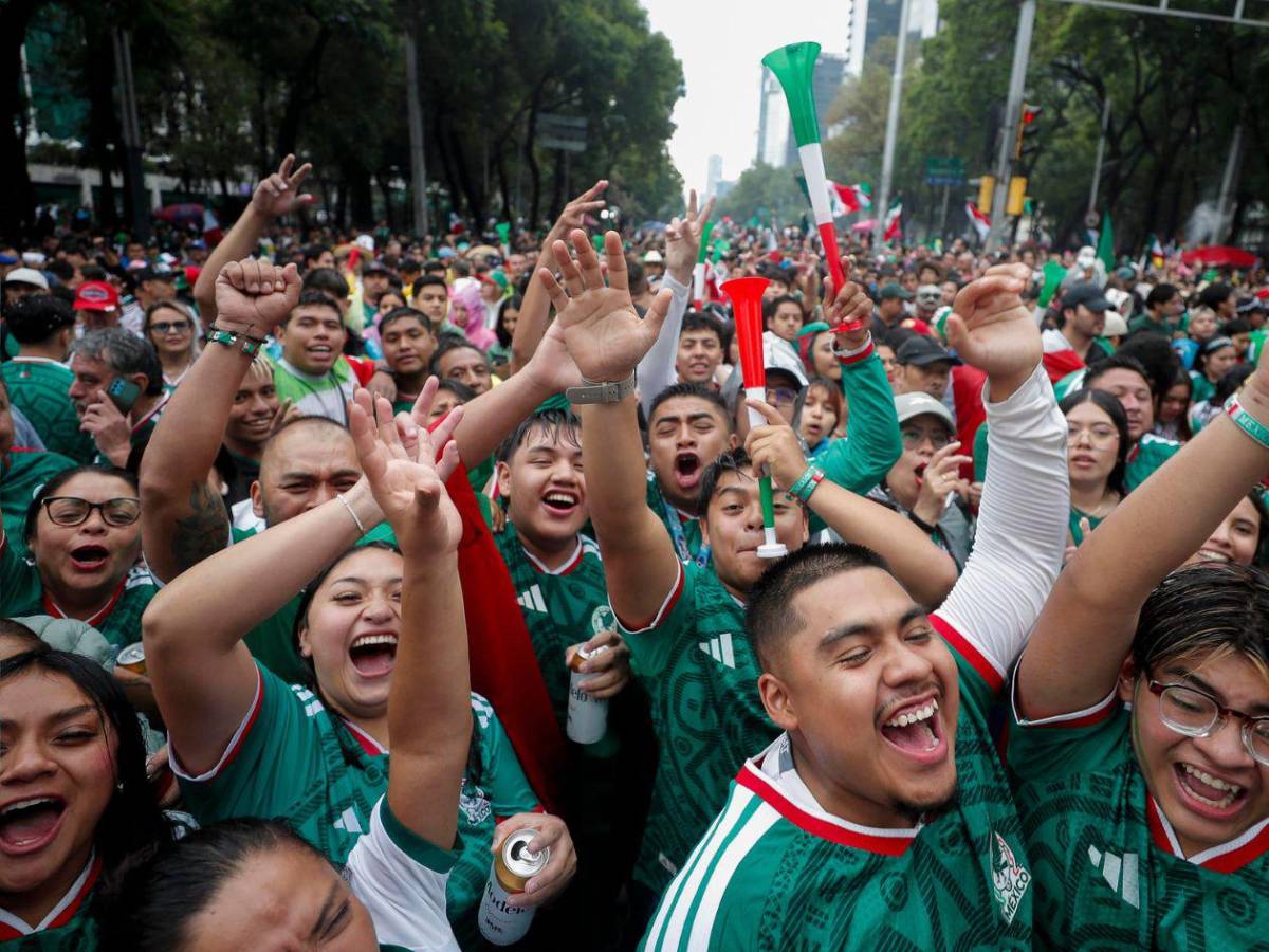 Mundial 2026: locura total en las calles de México tras la victoria ante Sudáfrica