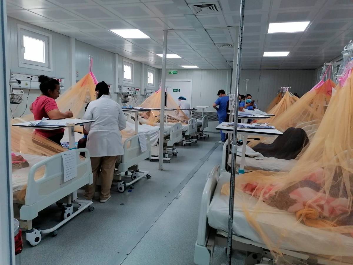 Hay 40 personas internas por dengue en el hospital de Copán