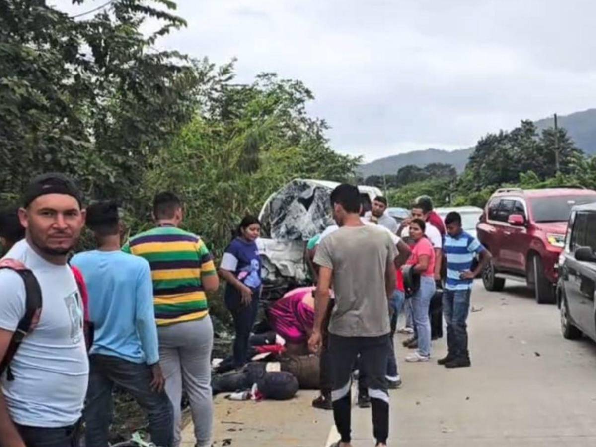Identifican a los cuatro miembros de familia que murió en brutal accidente en Copán
