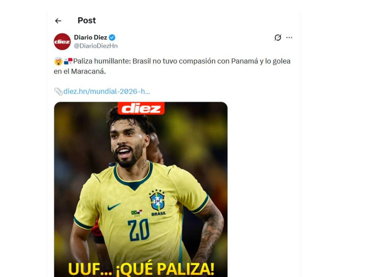 Brasil mete miedo, Panamá reacciona con dolor y Chepe Bomba no se guarda nada