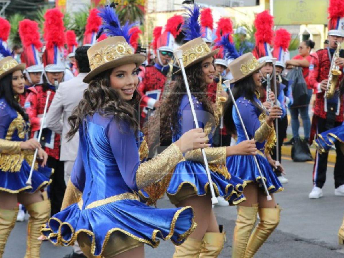 Derroche de belleza en los desfiles 2025 en Honduras